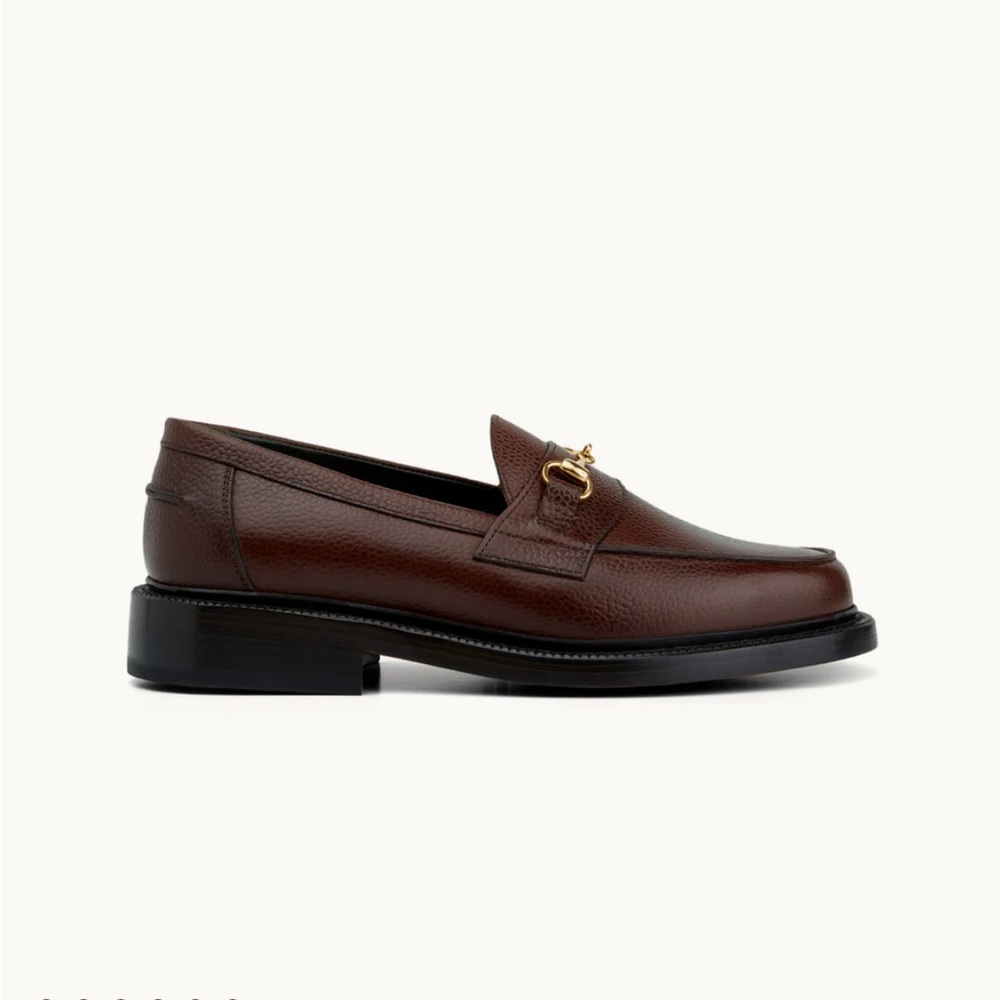 Blackstock & Weber The Mason Horse Bit Loafer, Chocolate - Picture 12 of 16